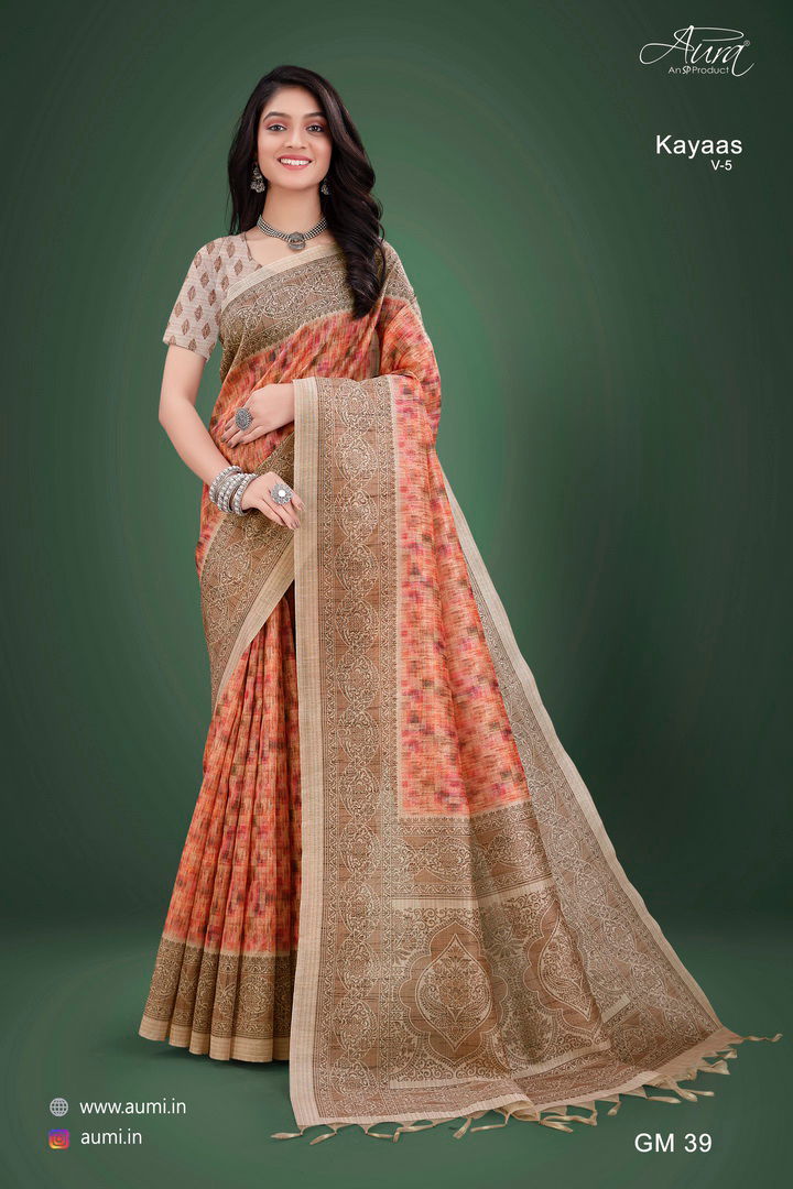 Aura Kayaas V 5 Fancy Ethnic Wear Wholesale Designer Sarees